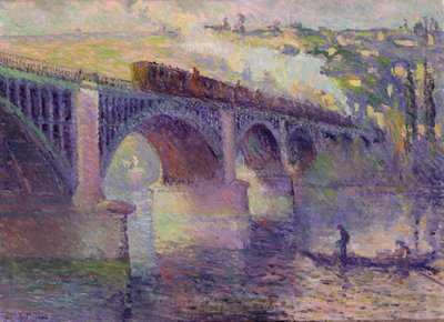 The Bridge at Sunset by Robert Antoine Pinchon